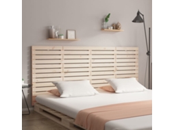 Cabecero de pared 156x3x91,5 cm Madera maciza de pino