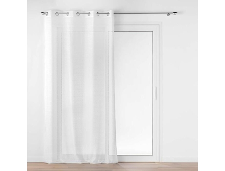 Painel de ilhós - DOUCEUR DINTERIEUR - 140x240 cm - Malha Naomie Sans - Branco