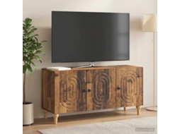Vidaxl Gabinete Para Tv 99 X 34,5 X 50 Cm Madeira Antiga