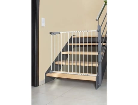 Reforço T Gate Barreira De Dupla Fixação, Bloqueio Ativo, Metal 46120 Reer