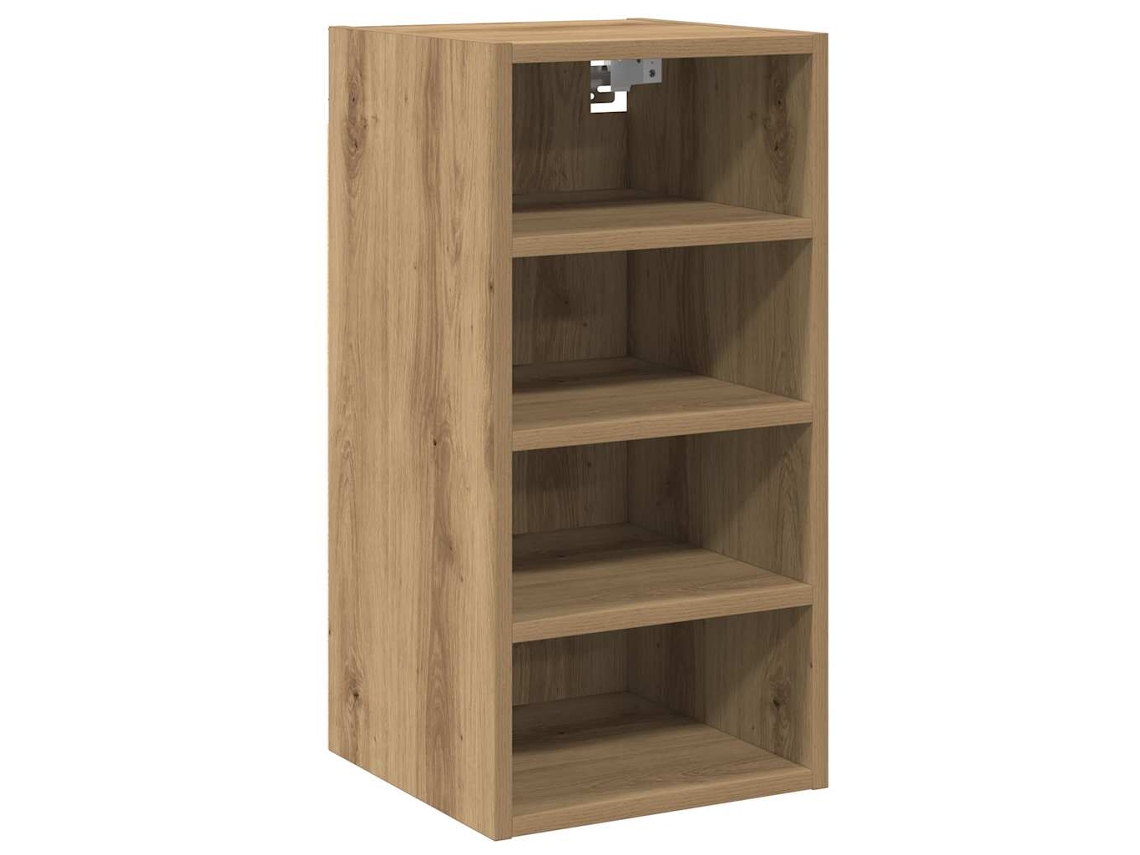 Hanging Cabinet, Hanging Cabinets Vidaxl Marrom Madeira Processada (n/a)