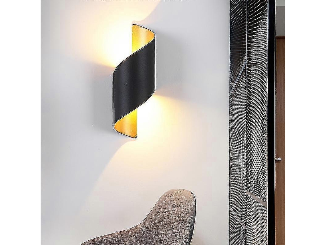 Luminária de parede LED moderna BRILVIBERA para corredores, linhas longas, cabeceiras e iluminação interna.