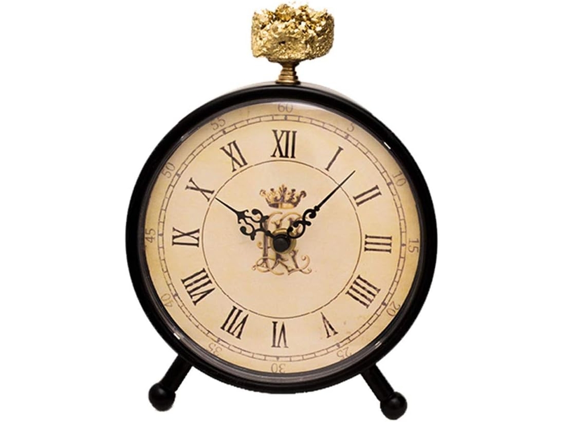 Relógio De Mesa Decorativo, 7 Polegadas, Silencioso, Para Quarto