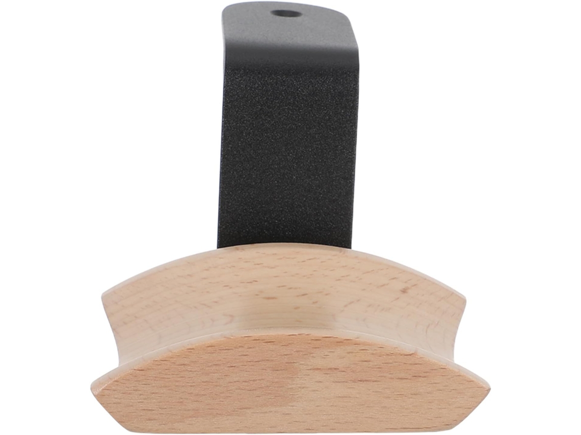 Ukcoco Support Casque En Bois Marron Crochet En Aluminium Robuste Et Gain De Place Pour Accessoires Gaming,
