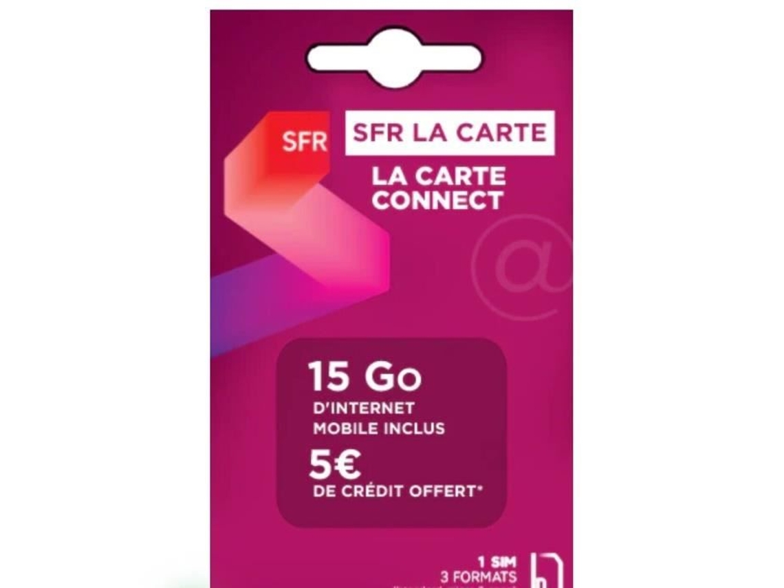 Adaptador Sim Pré Pagosfr Card Internet Sfr Com Porta-cartões Multicor