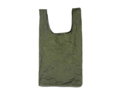 Sacola de Compras Multifuncional Dobrável e Reutilizável, Estojo Organizador de Grande Capacidade, Bolsa de Mão Verde. GOKOCO