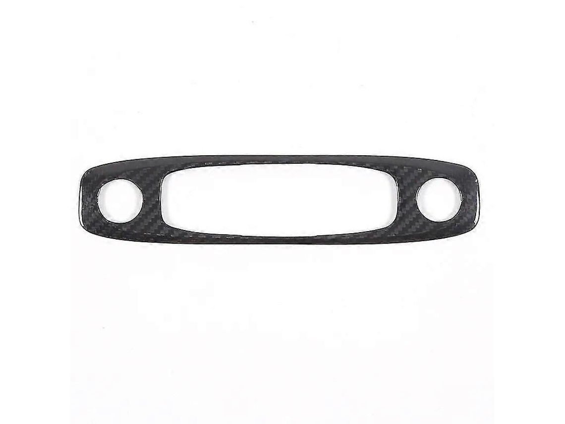 Capa De Luz De Leitura Frontal Em Fibra De Carbono Real Para Tesla Model 3/y 2016 2022