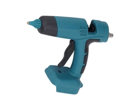 Pistola de Cola Quente Sem Fio YOSOO 60W Azul Bateria de 18V Diâmetro 11Mm
