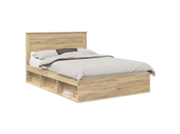 Estrutura da Cama com Cabeceira Sonoma 140 X 200 Cm MAISON EXCLUSIVE