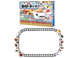 Primerox brinquedo de Sushi Giratório com Trem Elétrico para Crianças Role Playing 3+
