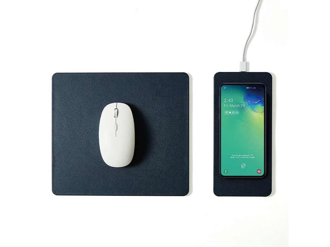 Pout Splitted Mouse Pad With High-Speed Charging Hands 3 Split Dark Azul