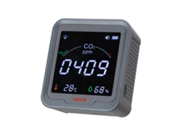 Monitor De Dióxido De Carbono 400 A 5000 Ppm Com Ecrã 90 X 40 X 100 Mm Vevor
