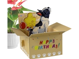Cartão De Aniversário 3d | Cartão De Aniversário Pop Up Para Família E Amigos | Mensagem Para Menino Menina Vayotoy