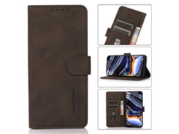 Capa De Couro Com Textura Fosca Khazneh Para Oppo A1 Pro 5g
