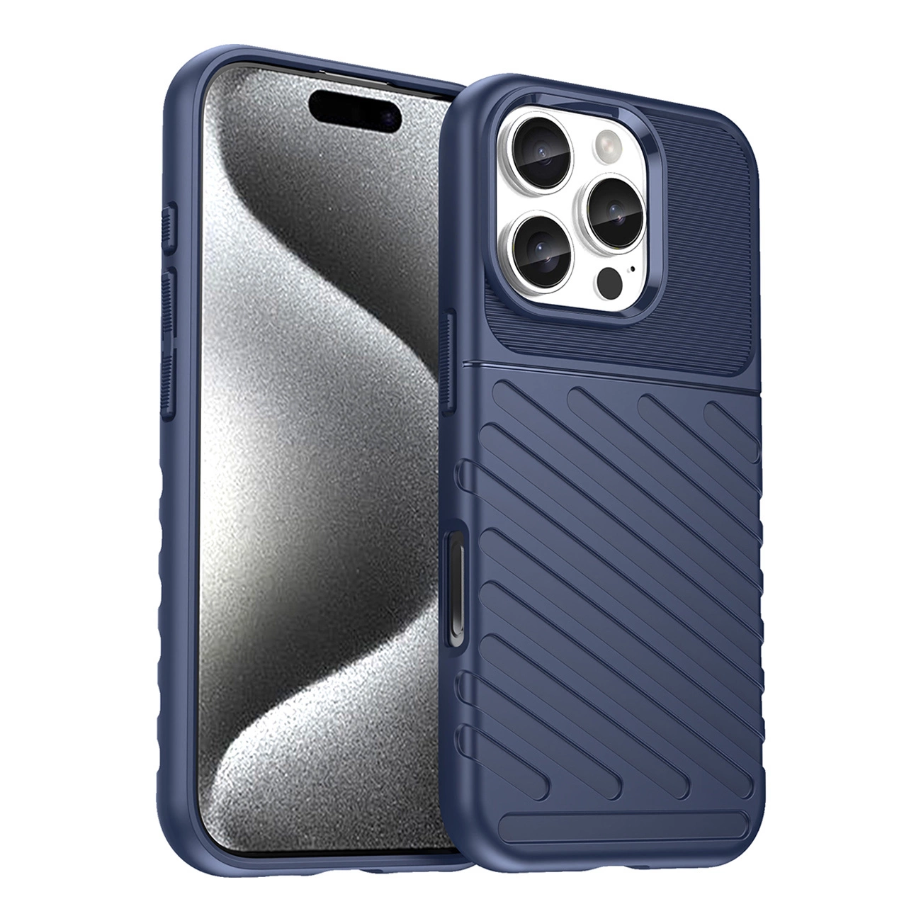 Capa Hurtel Thunder Para Iphone 16 Pro Max Alta Proteção Antiderrapante