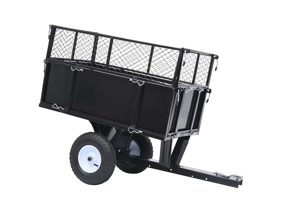 Vidaxl Reboque Oscilante Para Cortador De Relva 150 Kg De Carga