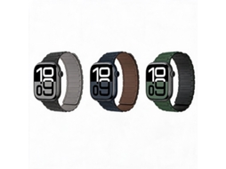 3 Pcs Bracelete Para Apple Watch 42/44/45/46/49mm Cuich