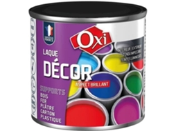 Laca Decorativa Oxi 60 Ml Preto Brilhante Multisuporte