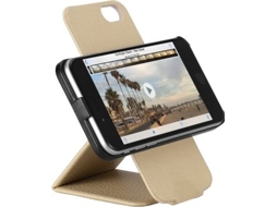Capa iPhone 6, 6s, 7, 8 JUST MOBILE SpinCase Castanho