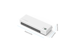 Máquina de Laminar Osmile SL266 A4 Quente Frio 2 Rodas 9 Polegadas Casa Escola Escritório S/MARCA