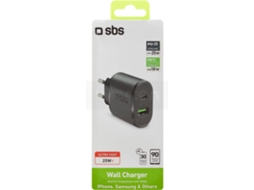 Carregador USB-C SBS 25W Preto