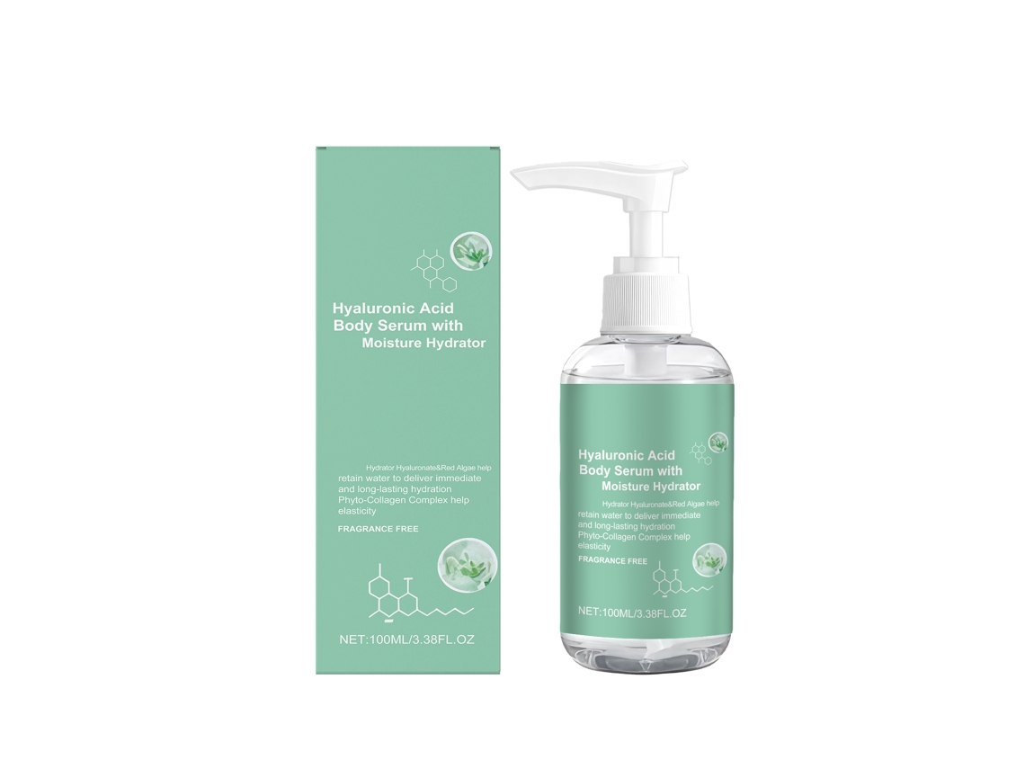 Sérum Corporal De Ácido Hialurônico Amz Nutrição Suave Elasticidade Pele Suave Leve Hidratação