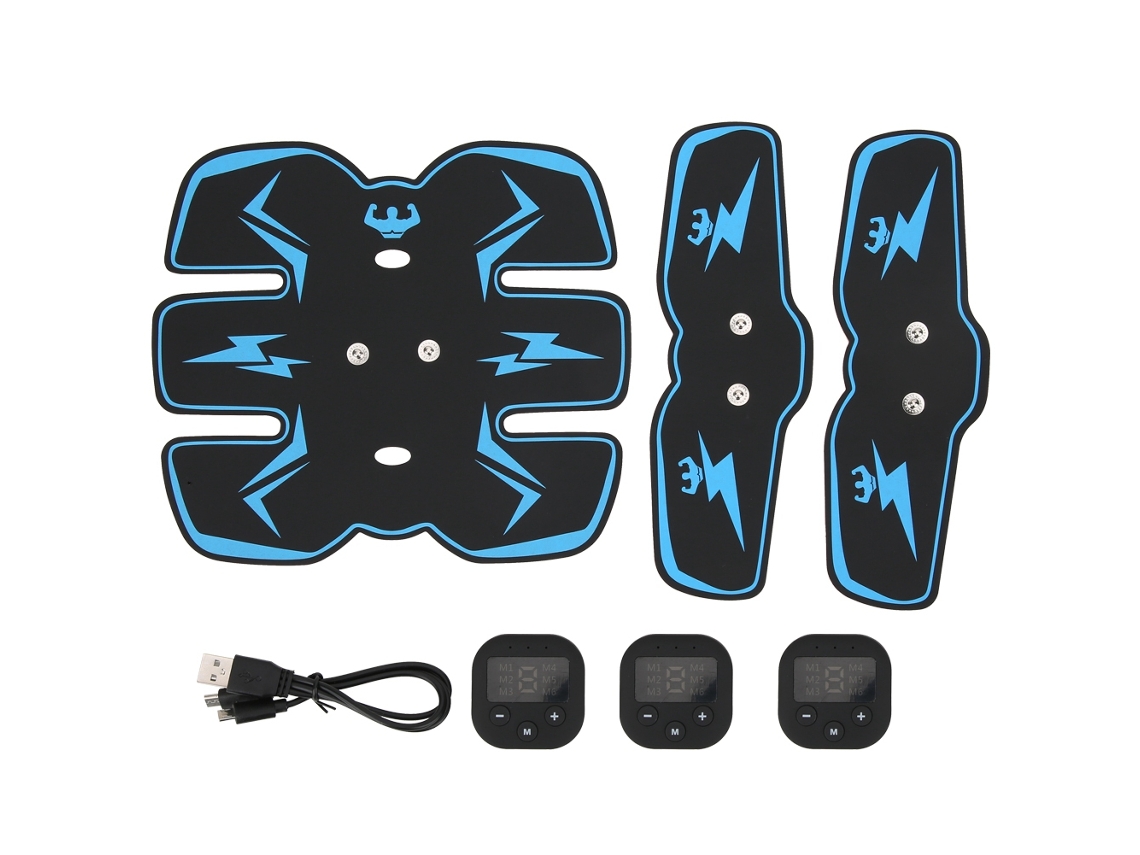 Aparelho De Treino Abdominal Digital Para Corrida E Esportes, Azul.