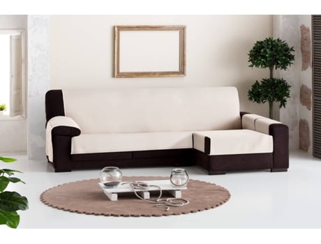 Capa Chaise Longue  Bianca Branco (Braço Direito - 240 cm)