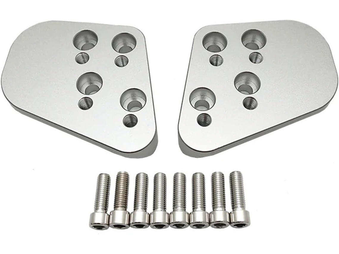 Adaptador de Elevação do Guidão para Motocicletas Bmw R1100rt R1150rt Montagem Fabricado Alumínio Alta
