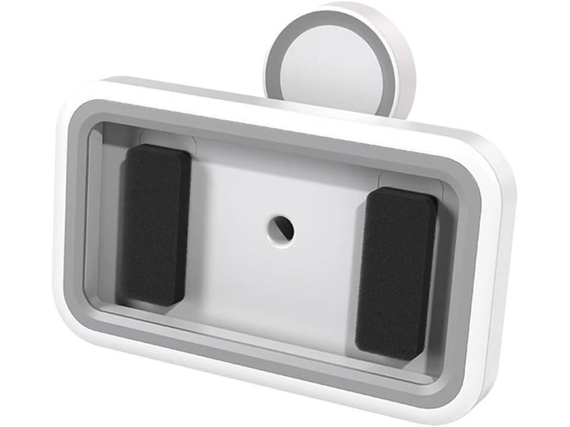 Suporte Para Telemóvel De Duche - Suporte Para Telemóvel - Montagem Na Parede Com Ventosa - Impermeável - Autocolante Sem Furos - Ecrã Tátil - Branco