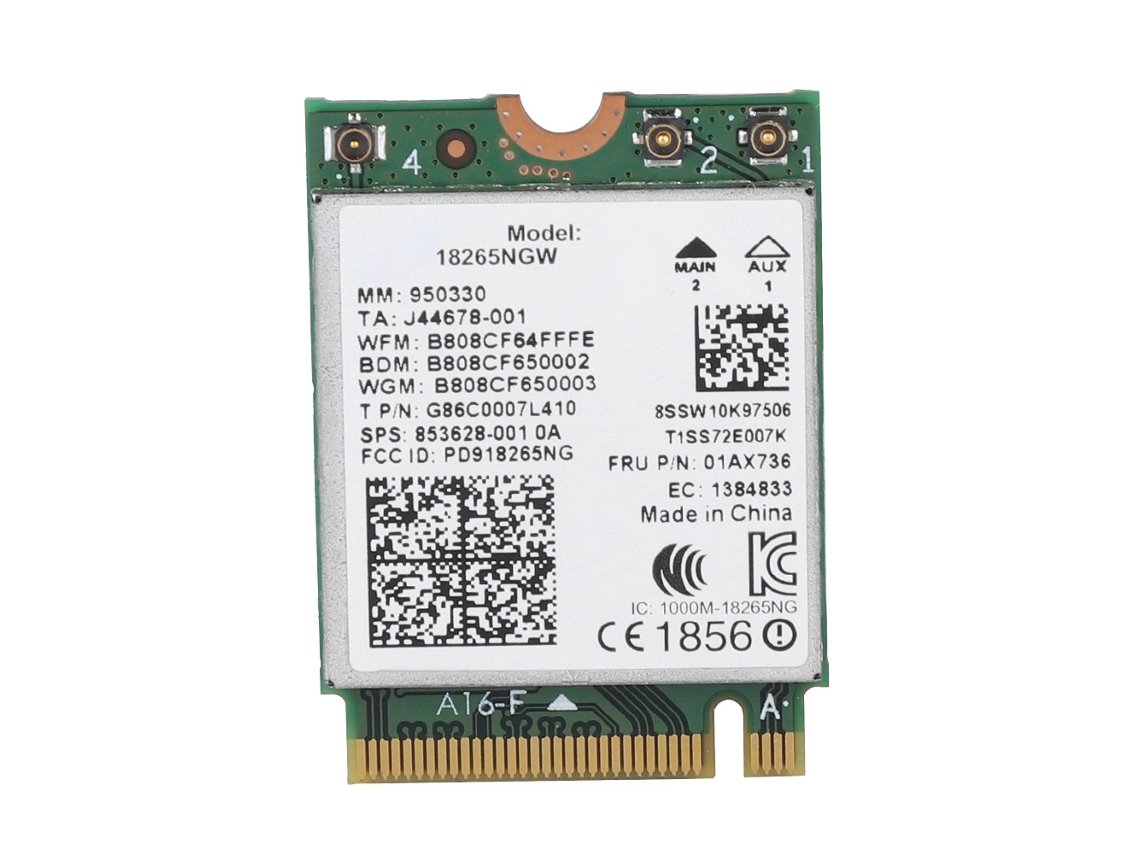 Placa Wi fi LAXISCREED 802.11ac Bt4.2