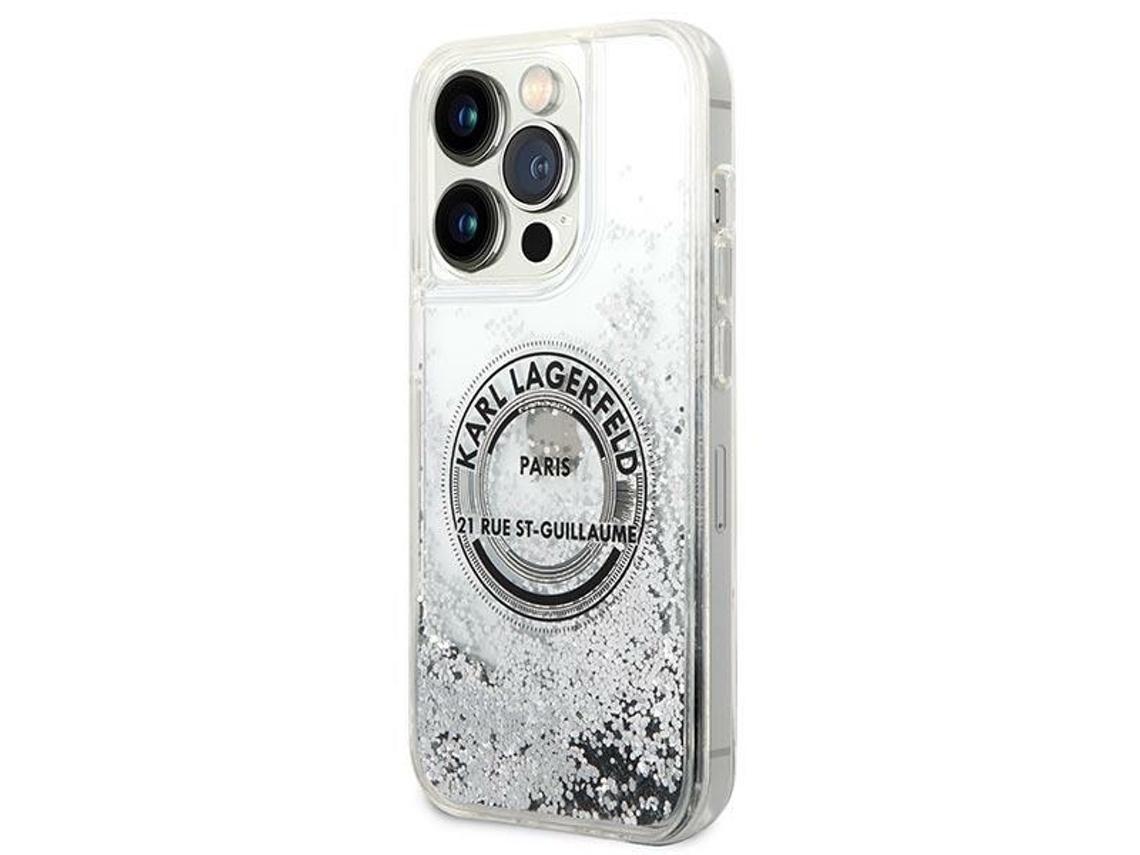 Capa para iPhone 14 Pro Max KARL LAGERFELD Pele Sintética Rígida