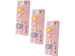 1 Conjunto de Fitas Adesivas Autoadesivas para Avisos em Tons Pastel para Portas