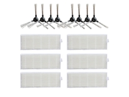 Escova Lateral Compatível Com Filtro Hepa Para Aspirador Robô Cleanmate S950. Peças De Reposição, Acessórios, Escovas, Filtro E Kit De Substituição