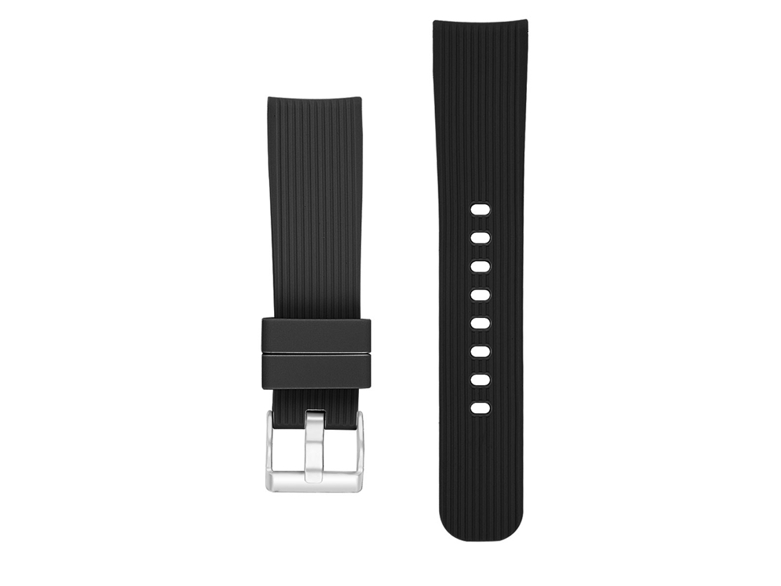 Cinta de Relógio de Silicone, Macia e Confortável, Cinta de Substituição Compatível com o Samsung Galaxy Watch R810 Versão 42mm EOOCOO