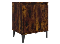 Bed Cabinet, Bed Cabinets Vidaxl Marrom Madeira Processada (n/a)