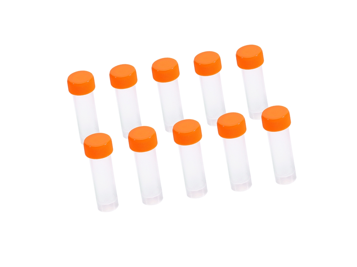 Laxiscreed Tubos De Ensaio Com Tampas De Rosca E Juntas De Silicone Para Congelação