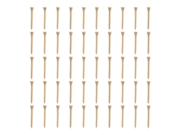50pcs Tee De Golfe De Madeira Profissional Forte 70mm/2.76in Acessórios De Golfe