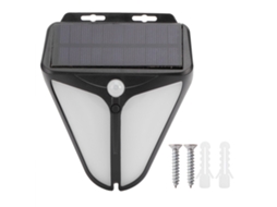 Luz de Indução Solar com Alarme 129dB para Jardim Fazenda Armazém S/MARCA