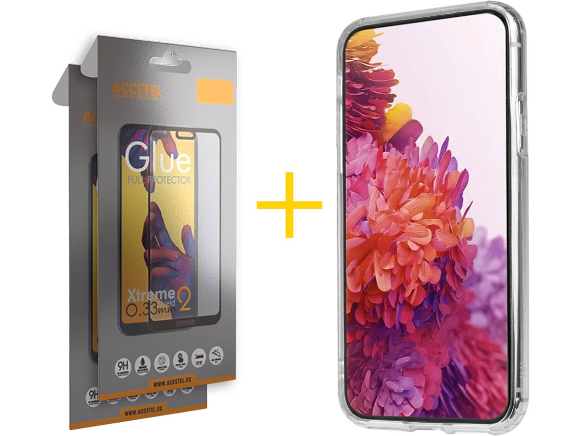 Capa + 2 Películas para iPhone 11 Pro ACCETEL Transparente Claro