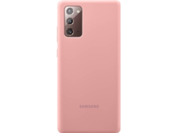 Capa SAMSUNG Galaxy Note 20 Silicone Rosa