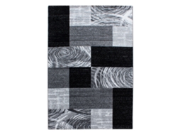 Parma Jawa Tapete Pelo Curto Retangular 140x200cm Preto