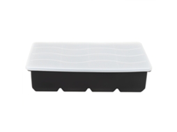 Mold de Gelo Silicone 8 Grelhas com Tampinha LAXISCREED
