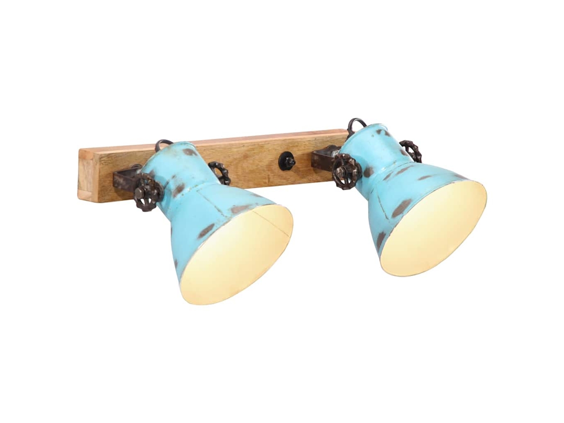 Wall Lamp, Wall Lamps Vidaxl Azul Ferro (n/a)