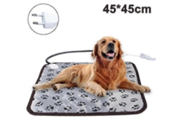 Tapete Trmico Impermevel Para Animais De Estimao Com Temperatura Constante E Cobertor Eltrico Ajuste De Temperatura, Linha Anti Mordida F Olysi Shop