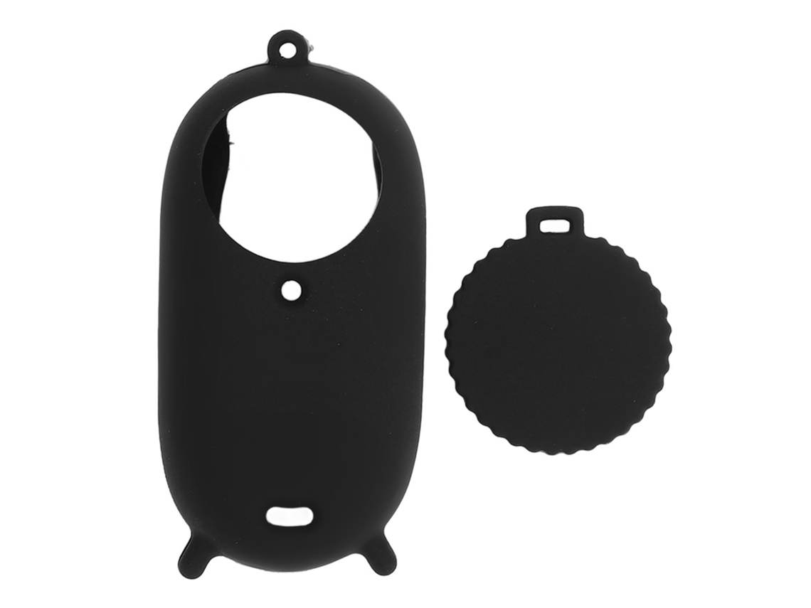 Silicone Protective Case For Go 3s Scratch Proof Thumb Action Camera Sleeve Case Cover With Lens Guard Black LAXISCREED