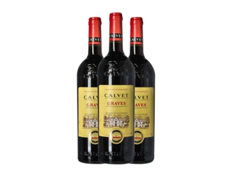 Vinho CALVET Graves Reserva (0.75 L - 3 Unidades)