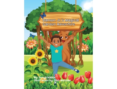 Livro Damon Jr.s Magical Garden Adventure de Tonya Walker (Inglês)