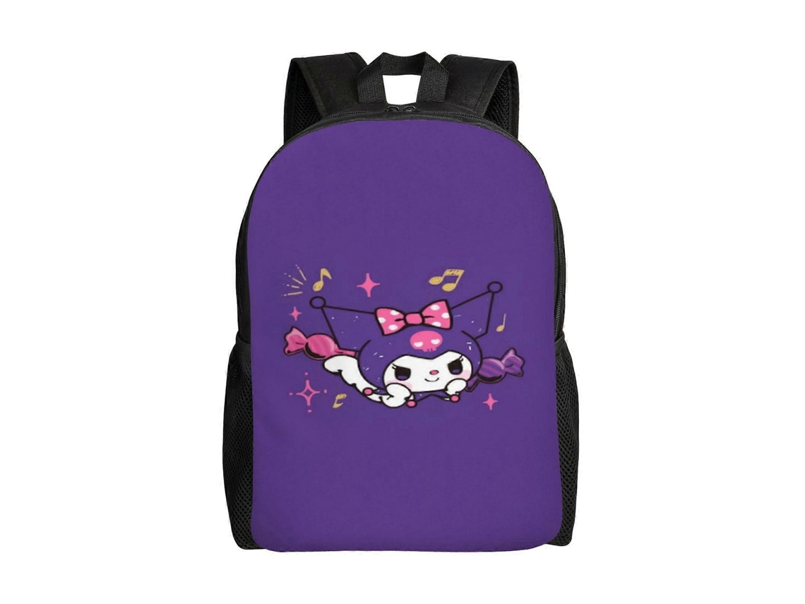 Mochila De Estudante Kuromi J250, Durável E Leve, Com Alça De Ombro Impermeável E Respirável Olysi Shop (c250)