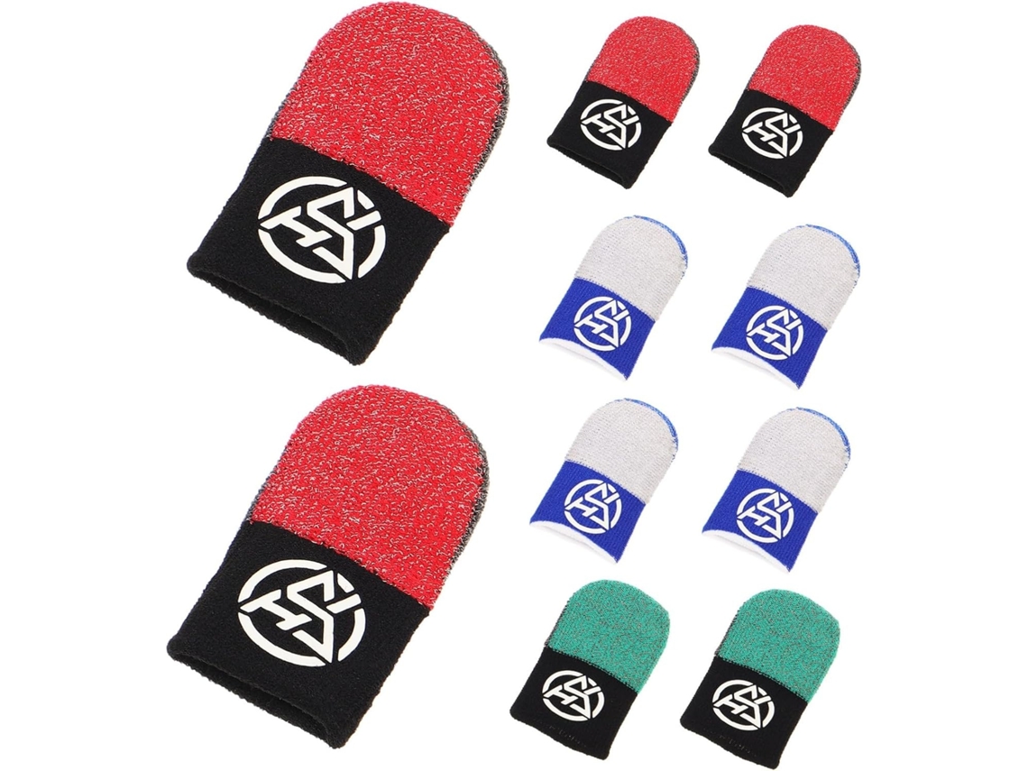 Lurelia Dedeiras Gaming Para Ecrã Tátil 10 Pares, Antiderrapante, Respirável, Sensível Ao Toque, Luminoso, Para Gaming Móvel E Ecrãs Táteis